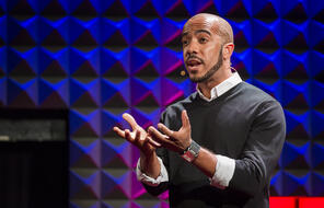 Clint Smith speaking at TED@NYC Talent Search