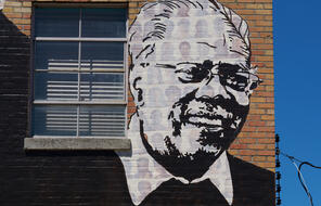 Reverend Billy Kyles is featured on the Memphis Upstanders Mural, a painting on a brick building in Memphis, TN.