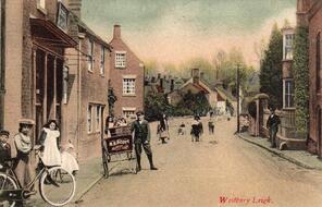 “Westbury Leigh”, Edwardian postcard postmarked 1910