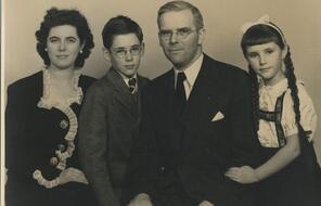 Formal portrait of the Sharp Family
