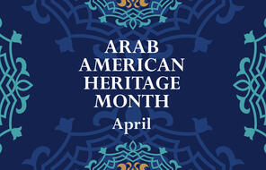 Arab American Heritage Month banner