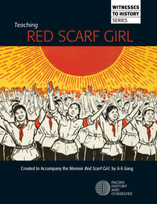 Book cover of Teaching Red Scarf Girl.