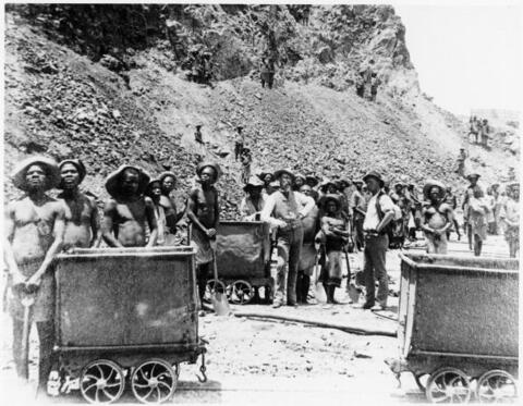 In 1887 and 1888, Cecil Rhodes consolidated a number of individual diamond mine claims around Kimberley to form a single company called De Beers Consolidated Mines.