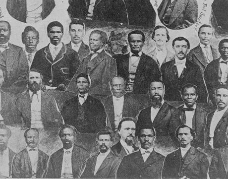  African American and Radical Republican members of the South Carolina Legislature in the 1870s.