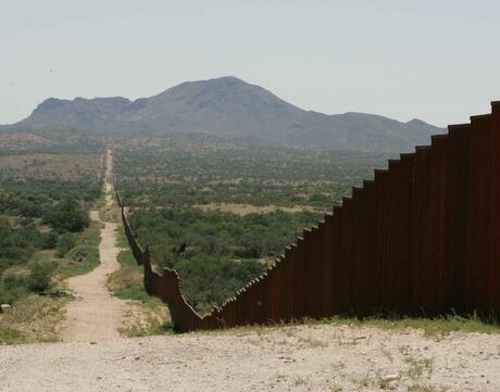 Long  border fence. 